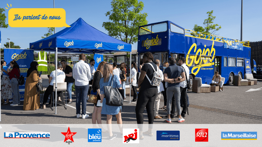 Un événement spécial Emploi organisé par Gojob à Aix-en-Provence mardi 17 mai